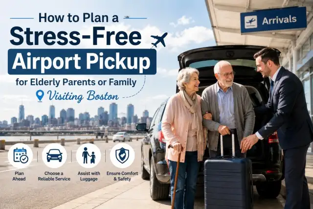 stress free airport pickup elderly parents