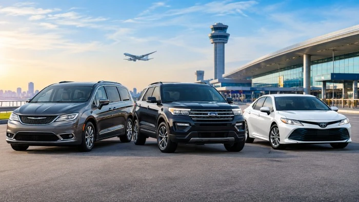 minivan vs suv vs sedan- boston airport transfer