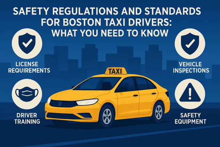 safety regulations and standards for boston taxi drivers