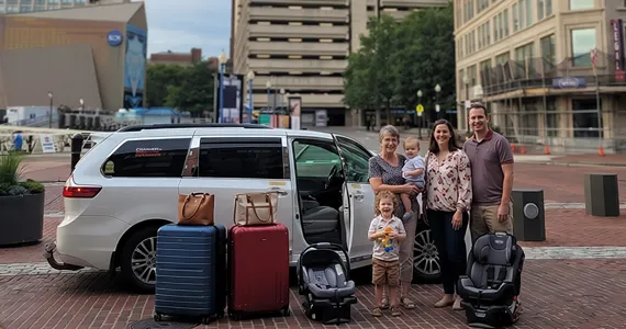 executive cars curbside logan