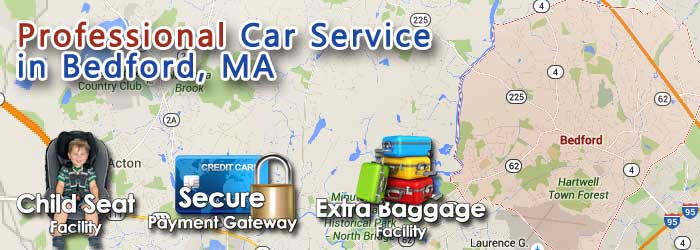 bedford Ma taxi and car service - cab to logan airport from bedford Ma
